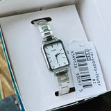 Casio General White Dial Silver Stainless Steel Strap Women Watch LTP-V009D-7EUDF-P