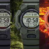 CASIO G-SHOCK DIGITAL ALL BLACK WATCH GD-010-1A1DR