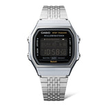 CASIO VINTAGE ABL-100WE-1BDF DIGITAL METAL BRACELET WATCH