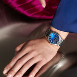 Frederique Constant FC-303N2NH6B Highlife Ladies Automatic Blue Dial Silver Steel Watch with Extra Strap