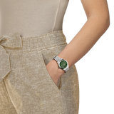 TISSOT LE LOCLE T0062071109600 29mm GREEN DIAL AUTOMATIC LADIES' WATCH
