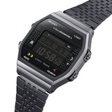 CASIO PAC-MAN COLLAB MODEL ABL-100WEPC-1BDR DIGITAL BLACK STEEL WATCH
