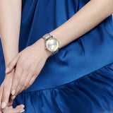 Movado Bold Evolution 2.0 40mm Silver Dial Two-Tone Gold Steel Watch 3601087