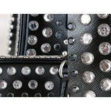 Prada X25040304 Saffiano Lux Leather Rhinestone (Good Condition)