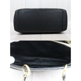 Chanel S25032602 Matrasse GST Chain Tote Bag Caviar Skin Black (Very Good Condition)
