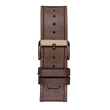 GUESS GW0792G4 BLUE DIAL MULTI-FUNCTION BROWN COFFEE WATCH