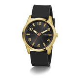 GUESS GW0805G2 BLACK DIAL GOLD TONE ANALOG WATCH