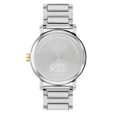 Movado Bold Evolution 2.0 40mm Silver Dial Two-Tone Gold Steel Watch 3601087