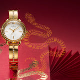 GUESS GW0856L1 LIMITED EDITION LUNAR NEW YEAR GOLD BRACELET WATCH