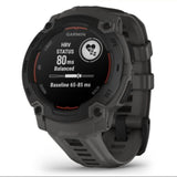 GARMIN FENIX INSTINCT 45mm CHARCOAL BLACK SMART WATCH GM-010-02933-13