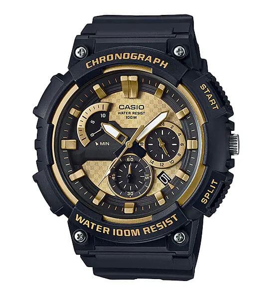 Casio water resist 100m chronograph deals