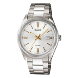 Casio General Silver Dial Stainless Steel Strap Unisex Watch MTP-1302D-7A2VDF-P