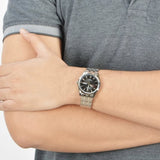 Casio General Black Dial Silver Stainless Steel Strap Men Watch MTP-1335D-1AVDF-P