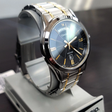 CASIO ENTICER MTP-1381G-1AVDF-P BLACK DIAL STAINLESS STEEL MEN WATCH