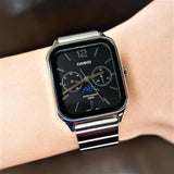 Casio General Black Dial Silver Stainless Steel Strap Men Watch MTP-M305D-1AVDF-P