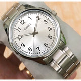 Casio General Silver Dial Stainless Steel Strap Unisex Watch MTP-V005D-7B4UDF-P