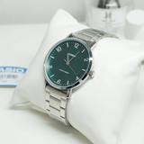 Casio Standard Silver Stainless Steel Strap Unisex Watch MTP-VT03D Series