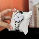 Casio Standard Silver Stainless Steel Strap Unisex Watch MTP-VT03D Series