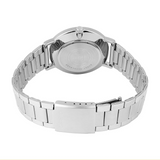 Casio Standard Silver Stainless Steel Strap Unisex Watch MTP-VT03D Series