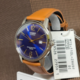 CASIO GENERAL MTS-110L-2AVDF-P BROWN LEATHER MEN WATCH