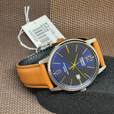 CASIO GENERAL MTS-110L-2AVDF-P BROWN LEATHER MEN WATCH