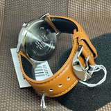 CASIO GENERAL MTS-110L-2AVDF-P BROWN LEATHER MEN WATCH