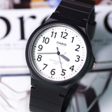 Casio General White Dial Black Resin Strap Men Watch MW-240-7BVDF-P