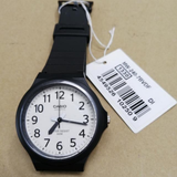 Casio General White Dial Black Resin Strap Men Watch MW-240-7BVDF-P