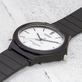 Casio General White Dial Black Resin Strap Unisex Watch MW-240-7EVDF-P