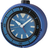 Seiko Clock Blue Round Wall Clock QHE207E