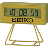 Seiko Clock Road Running Electronics Desk Clock QHL062G