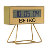 Seiko Clock Road Running Electronics Desk Clock QHL062G