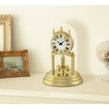 SEIKO QHN006G ANNIVERSARY GOLD MANTEL CLOCK