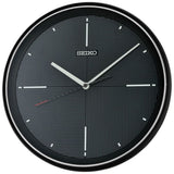 Seiko Black Dial Round Wall Clock QXA816K
