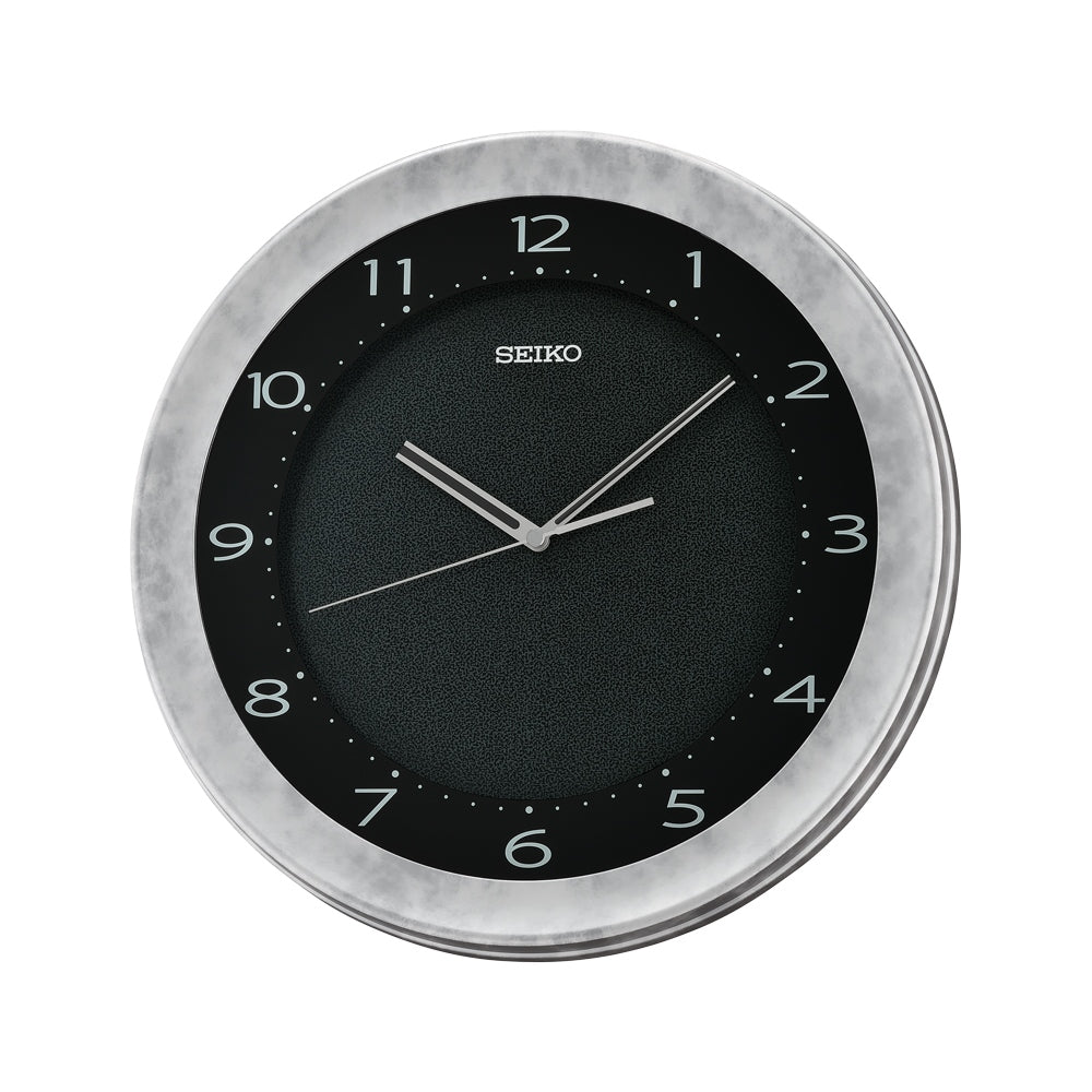 Round Aluminium Clock With Black Dial - Argos Support
