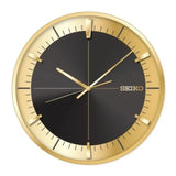 SEIKO QXA840G QUIET SWEEP MOVEMENT GOLD WALL CLOCK