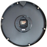 SEIKO QXA840S QUIET SWEEP MOVEMENT SILVER WALL CLOCK