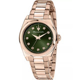 Maserati Velocitá Rose Gold Stainless Steel Strap Women Watch R8853152501