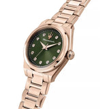 Maserati Velocitá Rose Gold Stainless Steel Strap Women Watch R8853152501