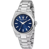 Maserati Velocitá Silver Stainless Steel Strap Women Watch R8853152504