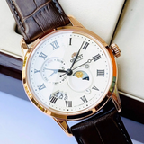 Orient Version 3 Classic Brown Leather Strap Men Watch RA-AK0007S30B