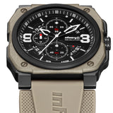 Infantry Revolution Series The Chrono Mater Dessert Silicone Strap Men Watch REVO-CHR-03-V3