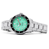 Ratio FreeDiver Sapphire Stainless Steel Green Dial Automatic RTFL835 200M Women's Watch