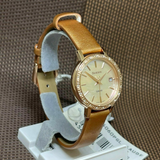 CASIO SHEEN SHE-4060PGL-4A-P PINK LEATHER WOMEN WATCH