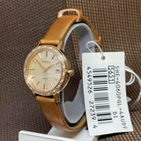 CASIO SHEEN SHE-4060PGL-4A-P PINK LEATHER WOMEN WATCH