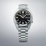 Seiko 5 Automatic Black Dial Stainless Steel Men' Watch SRPK89K1
