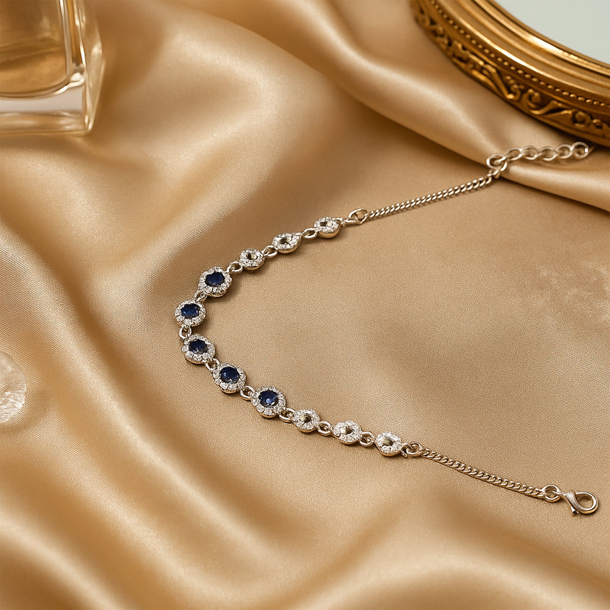 AG Collective Jewelry – Sapphire Bloom Bracelet