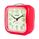 Casio Standard Traveller's Red Resin Table Clock TQ-142-4D-P