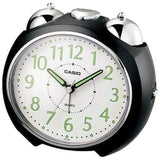 Casio Clock Black Case Table Clock TQ-369-1DF-P