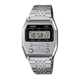 Casio General Digital Digital Silver Strap Men's Watch A1100D-1DF